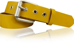 LONDON: angesagter Ösengürtel 4 cm mit Rollschnalle, Retro-Gürtel