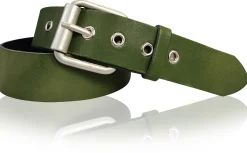LONDON: angesagter Ösengürtel 4 cm mit Rollschnalle, Retro-Gürtel