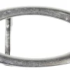 Modische Gürtelschnalle silber, 3 cm, Damen