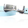 Süßer Damen Ledergürtel 1,5 cm, Gürtelschnalle Schleife silber, echt Leder