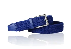 SIDNEY: 3,5 cm elastischer Stoffgürtel, dehnbarer Gürtel für Damen und Herren, Übergrößen XXL Gürtel