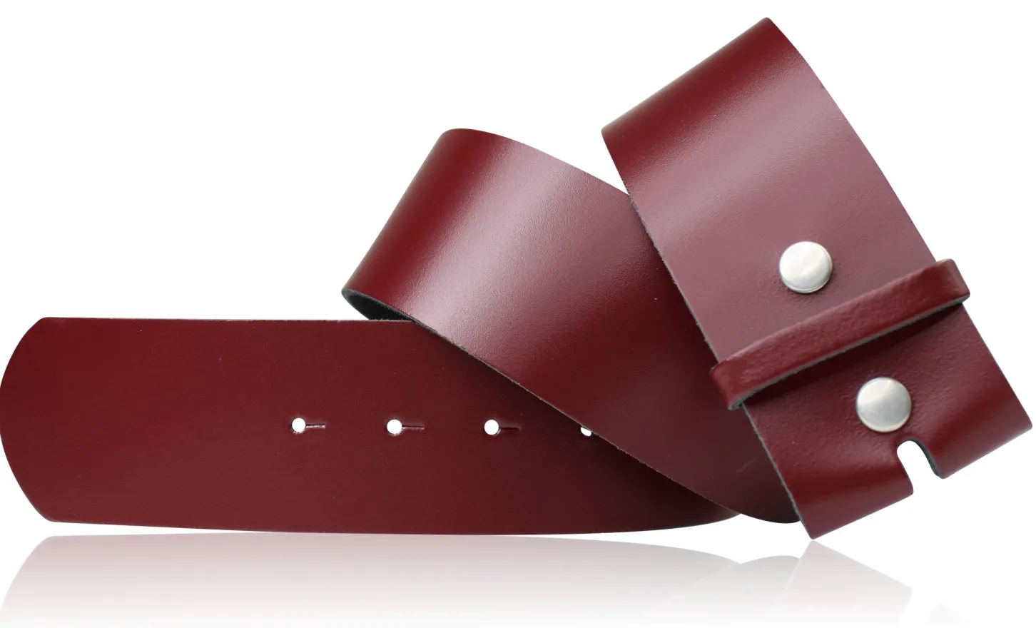 Wechselgürtel 5 cm, Gürtel ohne Gürtelschnalle, Gürtel mit Druckknopf
