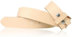 Wechselgürtel 3 cm, Gürtel ohne Gürtelschnalle, Gürtel mit Druckknopf