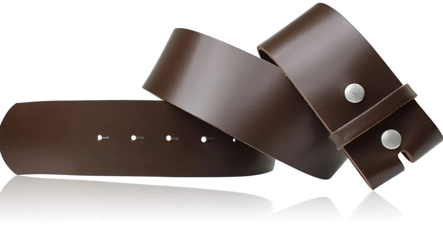 Wechselgürtel 5 cm, Gürtel ohne Gürtelschnalle, Gürtel mit Druckknopf