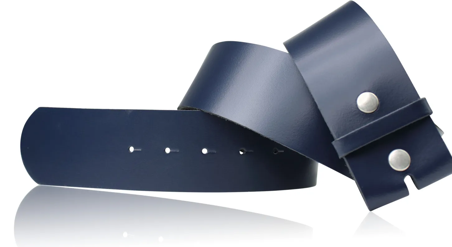 Wechselgürtel 4,5 cm, Gürtel ohne Gürtelschnalle, Gürtel mit Druckknopf