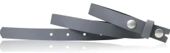 Wechselgürtel 2,5 cm, Gürtel ohne Gürtelschnalle, Gürtel mit Druckknopf