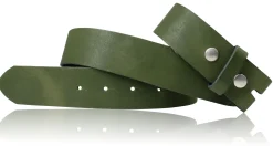 Wechselgürtel 3 cm, Gürtel ohne Gürtelschnalle, Gürtel mit Druckknopf