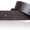 Wechselgürtel 4 cm, Trachtenleder, Gürtel mit Druckknopf, große Größen erhältlich