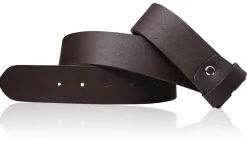 Wechselgürtel 4cm, Büffelleder mit Schraube zum selber kürzen